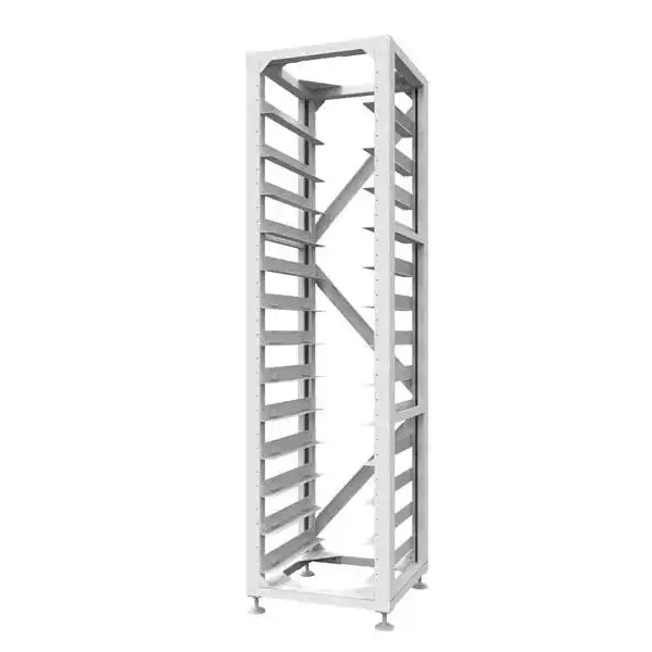 Rack για 12 μπαταρίες τύπου rack και ένα Cluster Control High Voltage 3U-HRACK