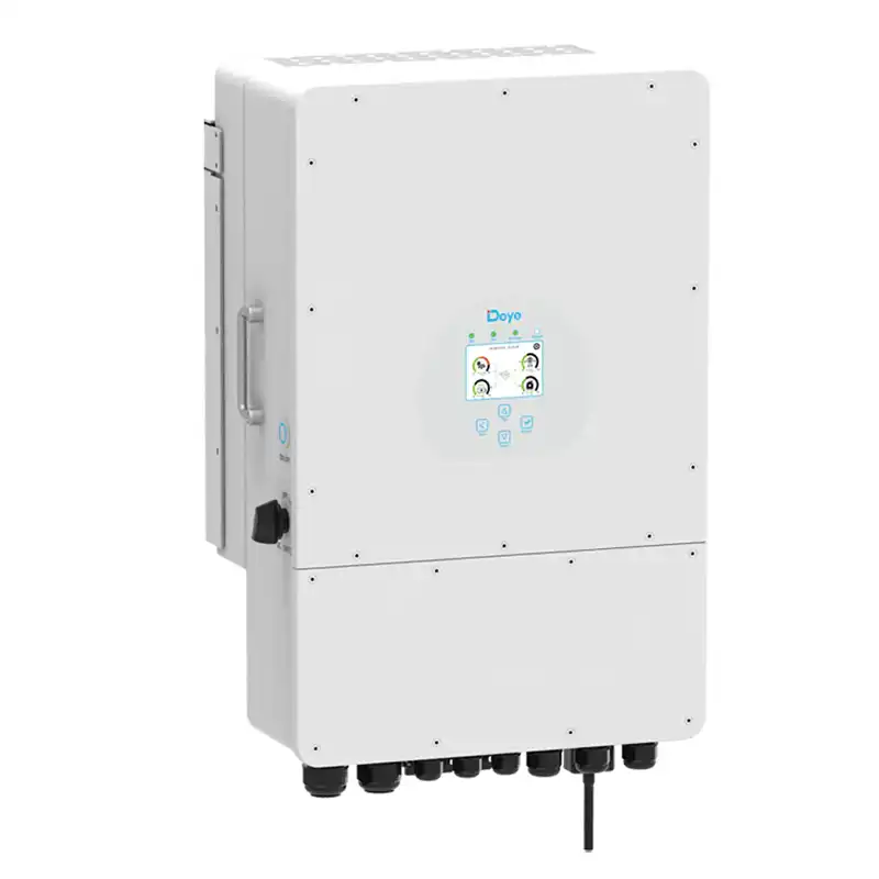 Τριφασικό Υβριδικό On/Off-Grid Inverter 10KW με οθόνη LCD IP65 SUN-10K-SG04LP3-EU