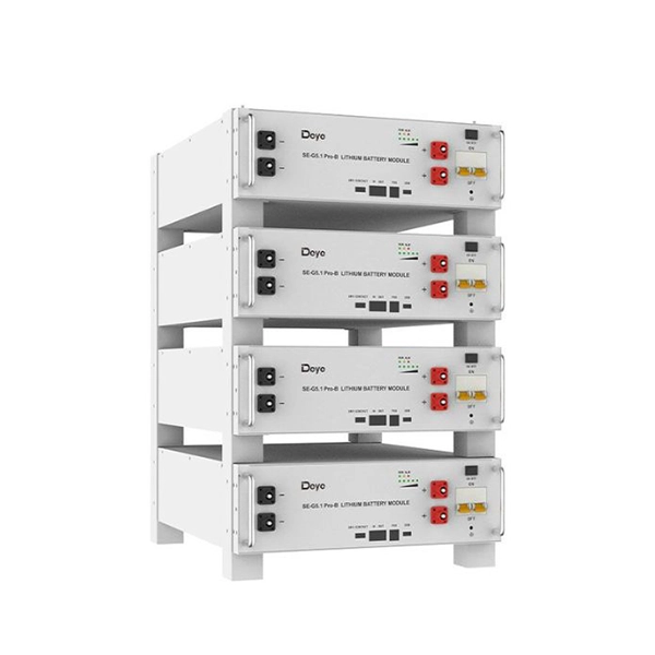 DEYE Low Voltage Lithium Battery 100Ah 5.12kwh  για τοποθέτηση rack ή επιτοίχια SE-G5.1-PRO-B